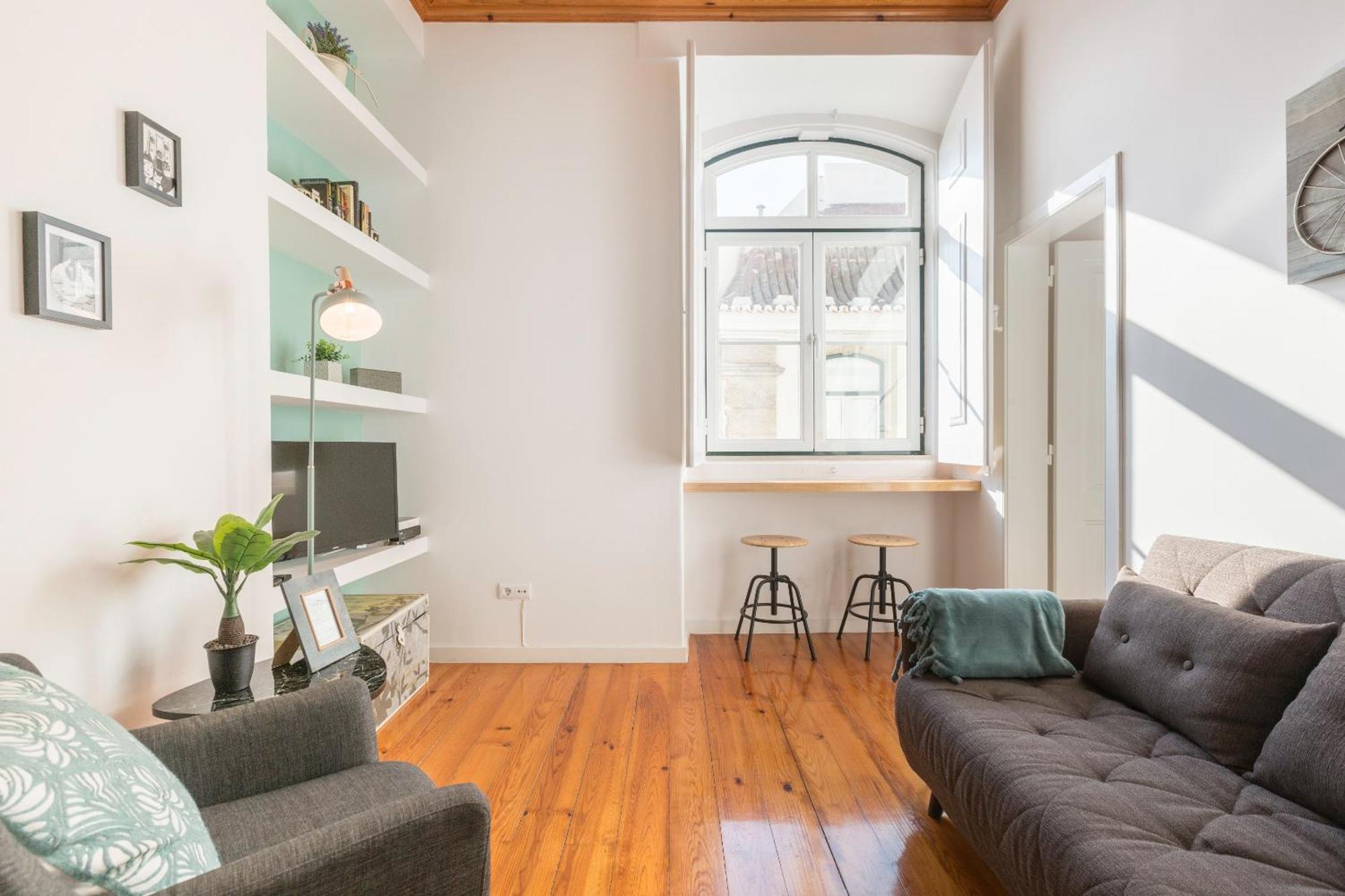 Rustic City View Apartments In Baixa By River Tagus Lissabon Zimmer foto